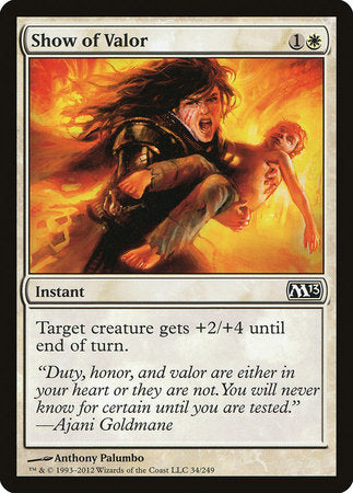 Show of Valor [Magic 2013] | North Game Den