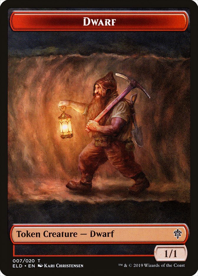 Dwarf [Throne of Eldraine Tokens] | North Game Den