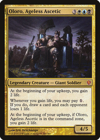 Oloro, Ageless Ascetic [Commander 2013] | North Game Den