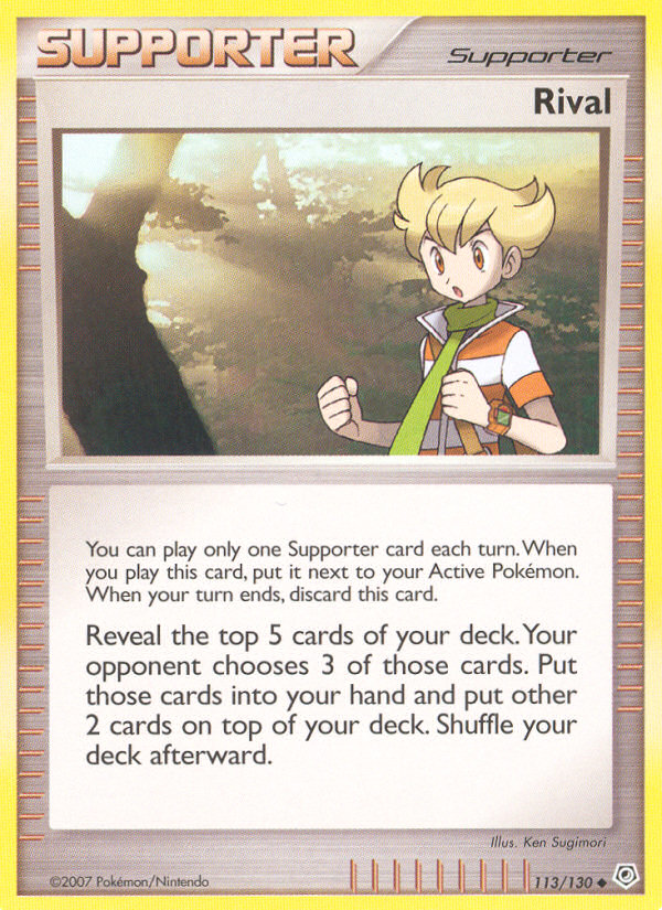 Rival (113/130) [Diamond & Pearl: Base Set] | North Game Den
