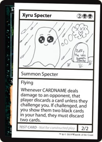 Xyru Specter (2021 Edition) [Mystery Booster Playtest Cards] | North Game Den