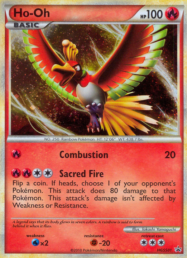 Ho-Oh (HGSS01) [HeartGold & SoulSilver: Black Star Promos] | North Game Den