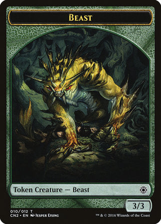 Beast Token [Conspiracy: Take the Crown Tokens] | North Game Den