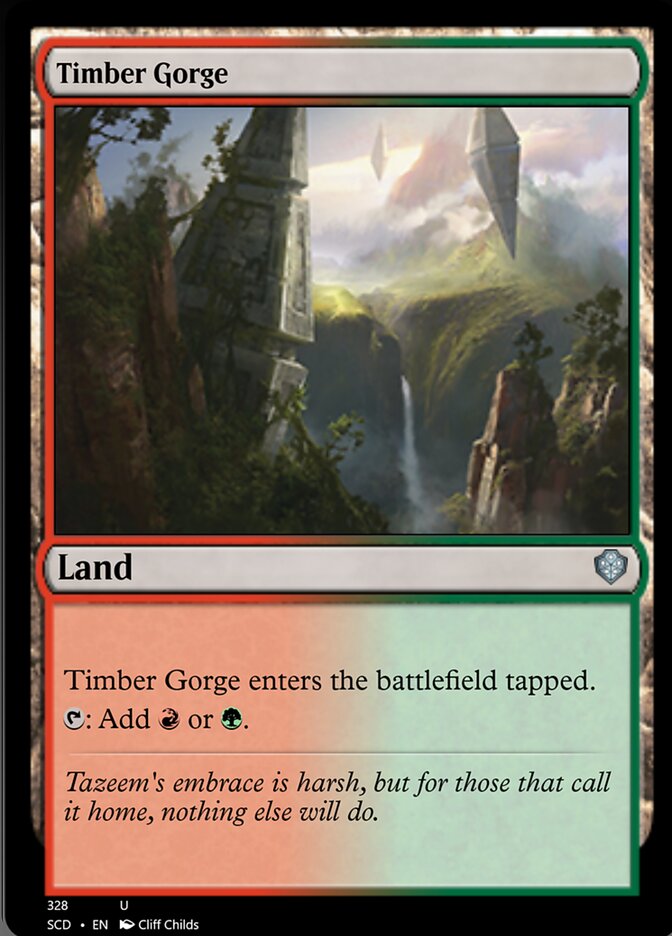 Timber Gorge [Starter Commander Decks] | North Game Den