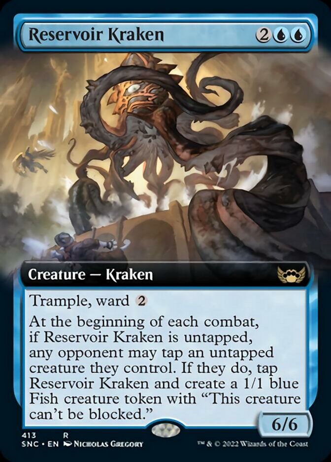 Reservoir Kraken (Extended Art) [Streets of New Capenna] | North Game Den