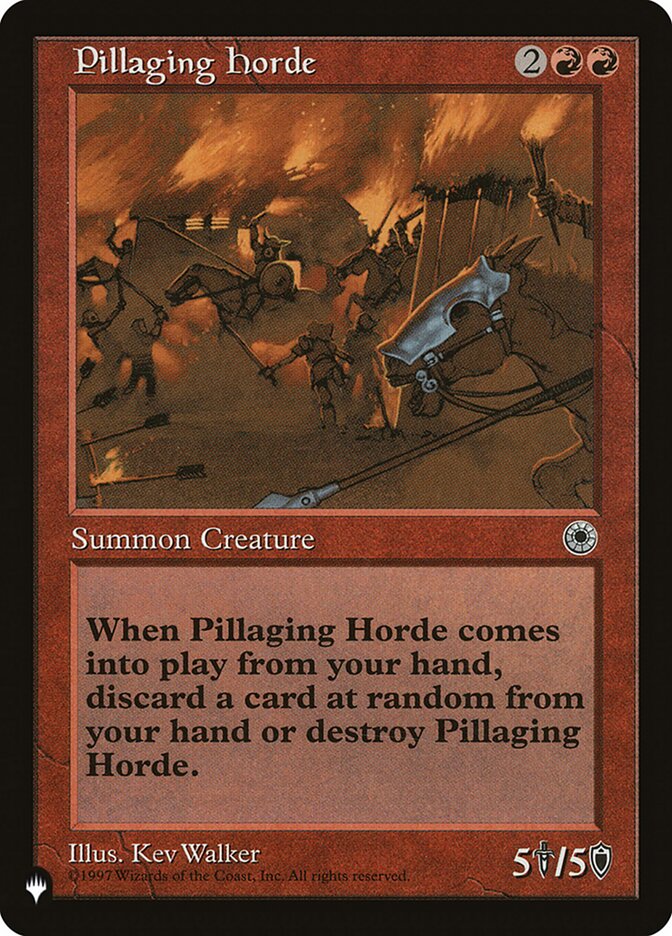 Pillaging Horde [The List] | North Game Den
