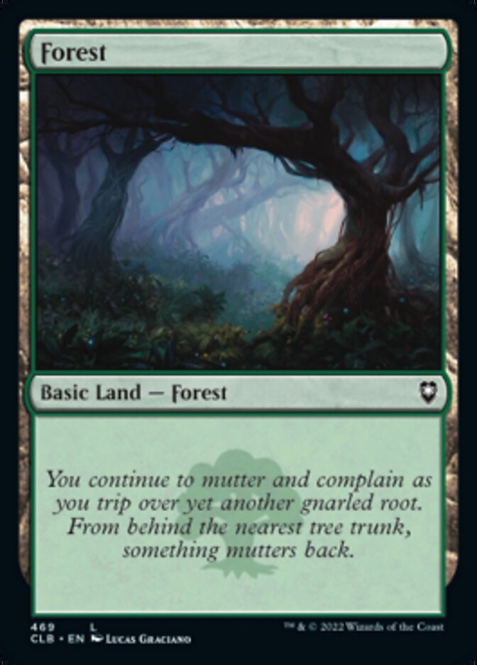 Forest (469) [Commander Legends: Battle for Baldur's Gate] | North Game Den