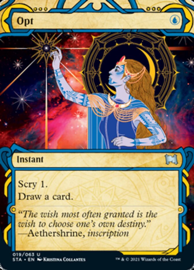 Opt (Etched Foil) [Strixhaven Mystical Archive] | North Game Den