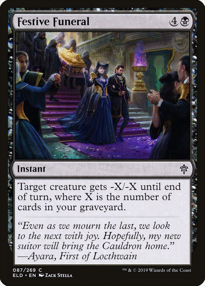 Festive Funeral [Throne of Eldraine] | North Game Den