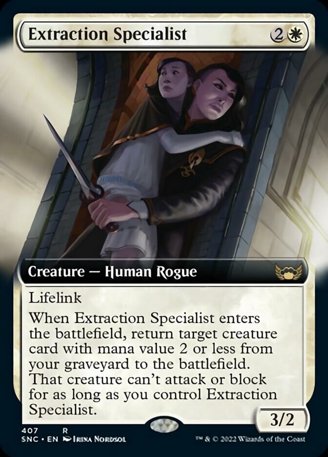 Extraction Specialist (Extended Art) [Streets of New Capenna] | North Game Den