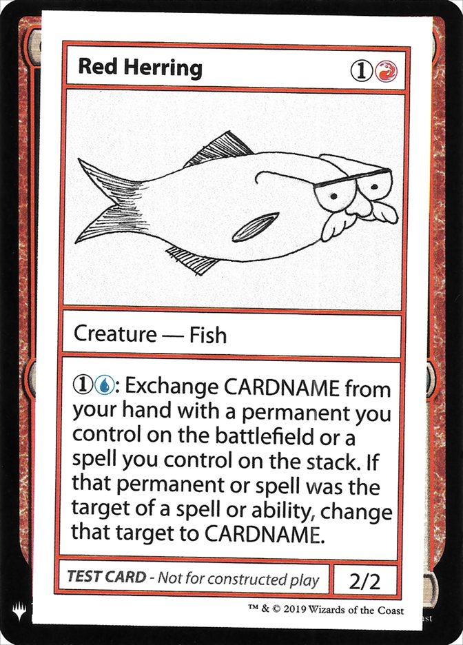Red Herring [Mystery Booster Playtest Cards] | North Game Den