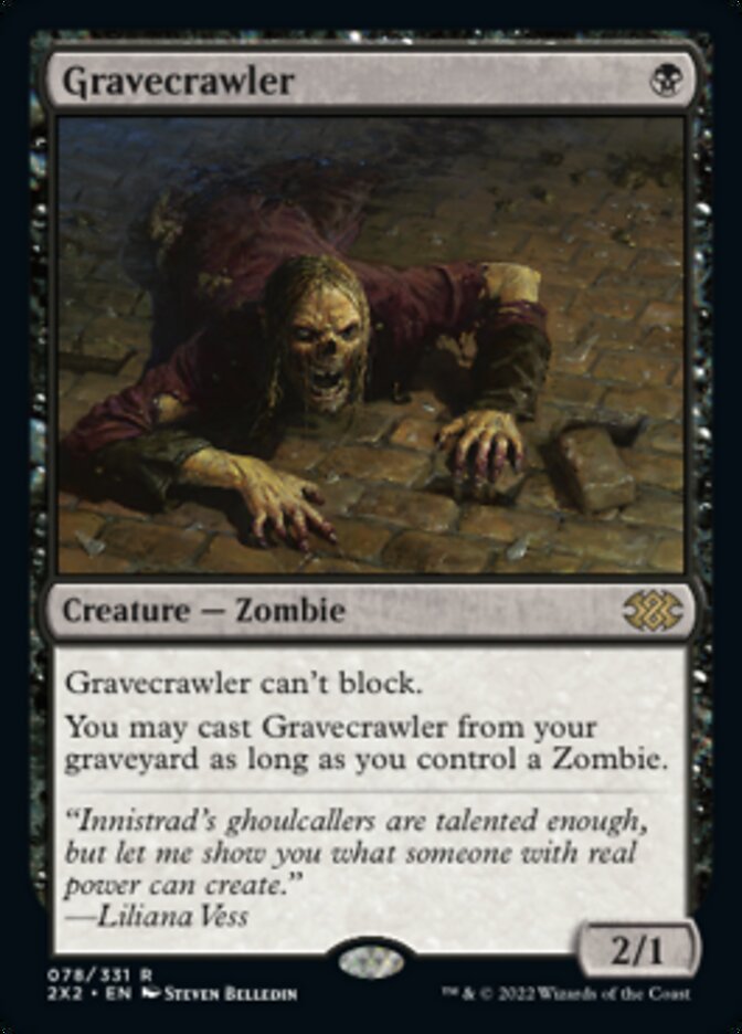 Gravecrawler [Double Masters 2022] | North Game Den