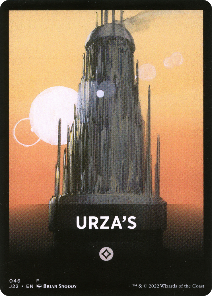 Urza's Theme Card [Jumpstart 2022 Front Cards] | North Game Den