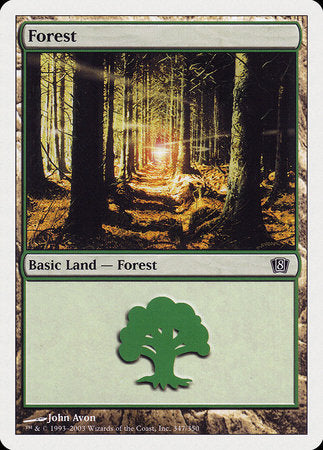 Forest (347) [Eighth Edition] | North Game Den