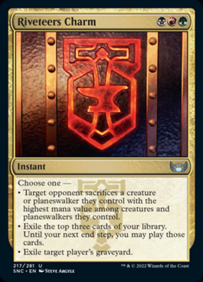Riveteers Charm [Streets of New Capenna] | North Game Den