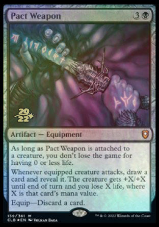 Pact Weapon [Commander Legends: Battle for Baldur's Gate Prerelease Promos] | North Game Den