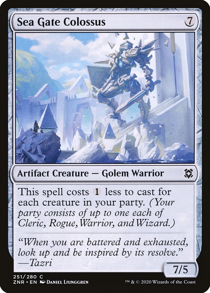 Sea Gate Colossus [Zendikar Rising] | North Game Den