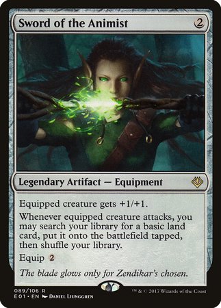 Sword of the Animist [Archenemy: Nicol Bolas] | North Game Den
