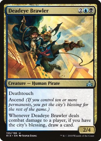 Deadeye Brawler [Rivals of Ixalan] | North Game Den