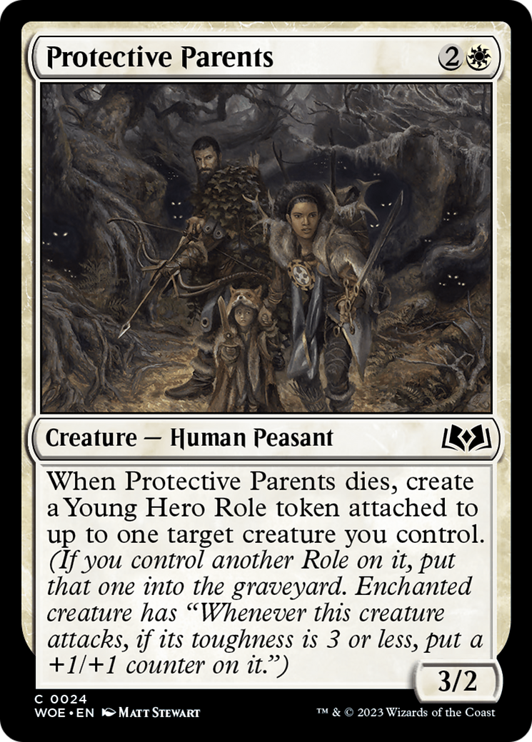 Protective Parents [Wilds of Eldraine] | North Game Den