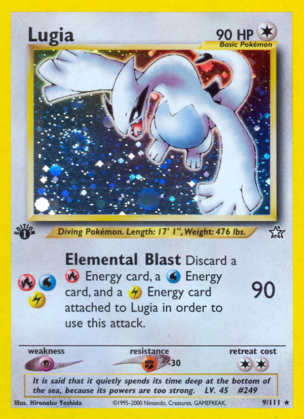 Lugia (9/111) [Neo Genesis 1st Edition] | North Game Den