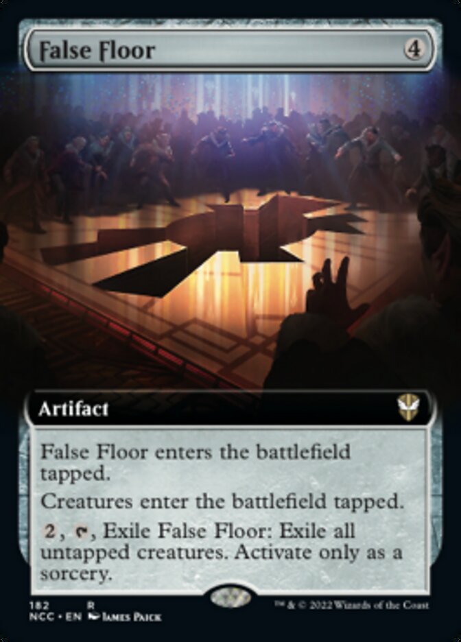 False Floor (Extended Art) [Streets of New Capenna Commander] | North Game Den