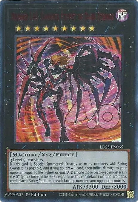 Number C40: Gimmick Puppet of Dark Strings (Red) [LDS3-EN065] Ultra Rare | North Game Den