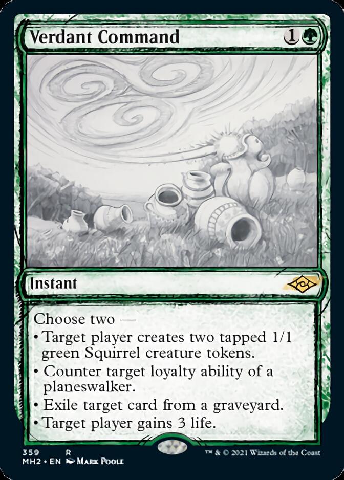 Verdant Command (Sketch) [Modern Horizons 2] | North Game Den