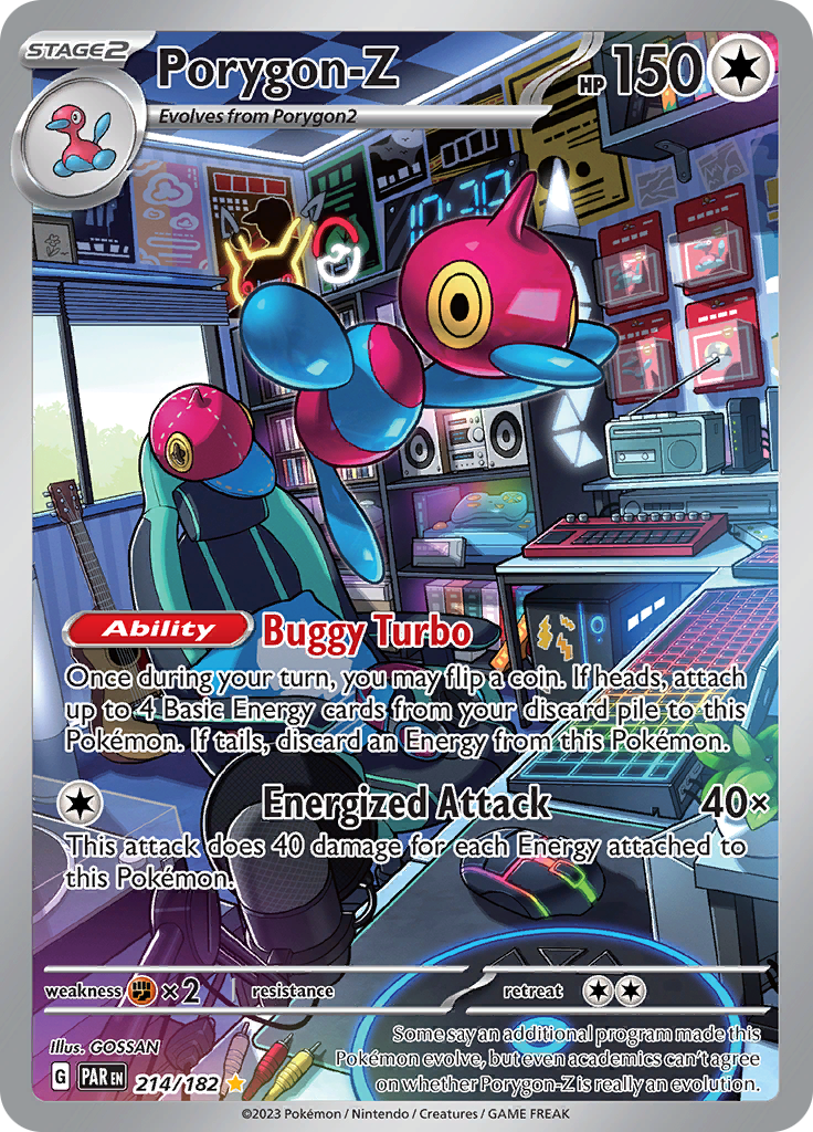 Porygon-Z (214/182) [Scarlet & Violet: Paradox Rift] | North Game Den