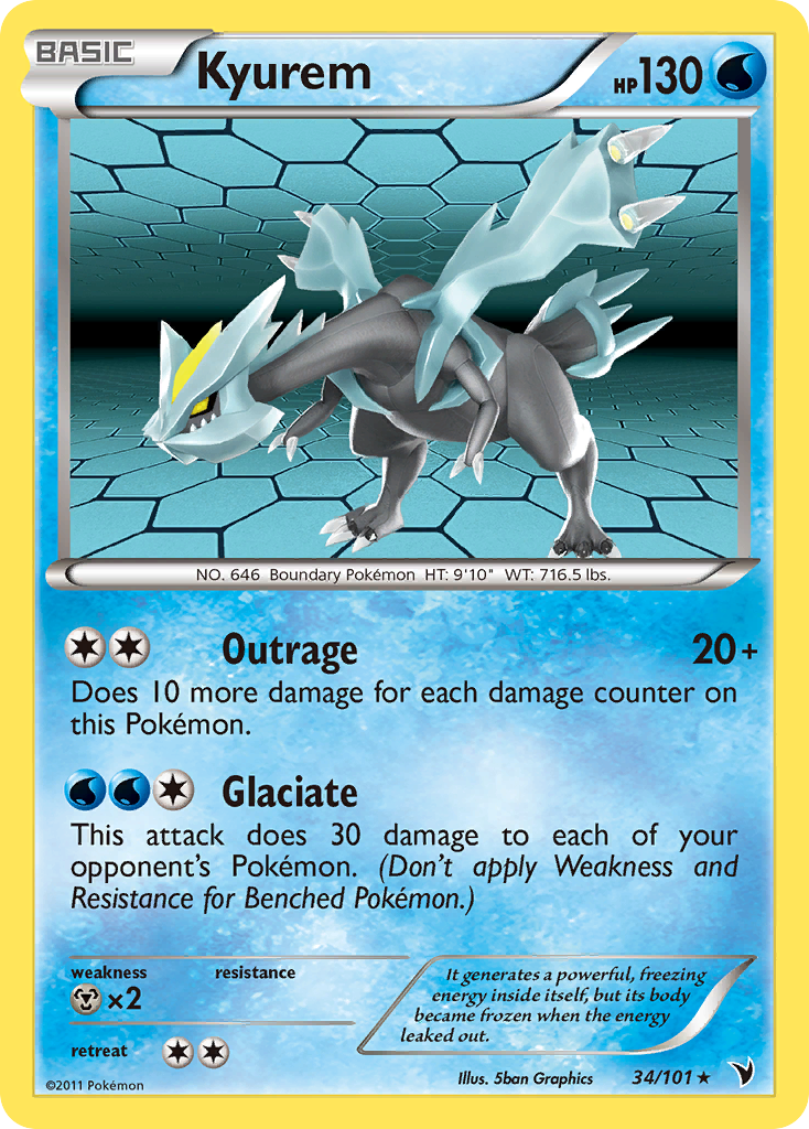 Kyurem (34/101) [Black & White: Noble Victories] | North Game Den