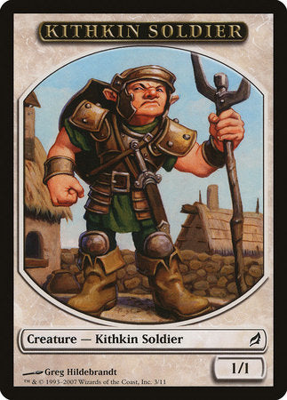 Kithkin Soldier Token [Lorwyn Tokens] | North Game Den