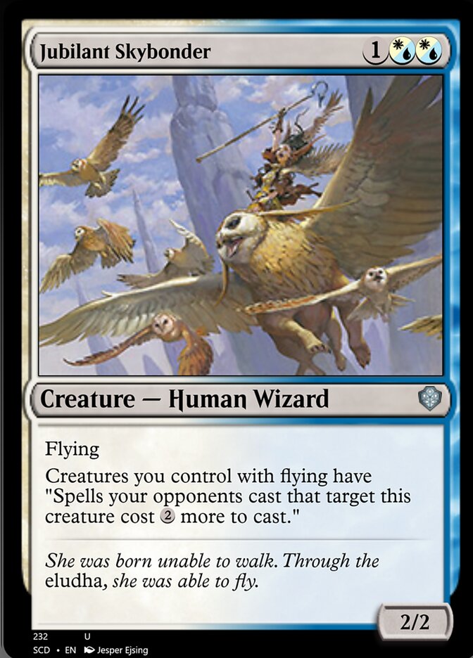 Jubilant Skybonder [Starter Commander Decks] | North Game Den