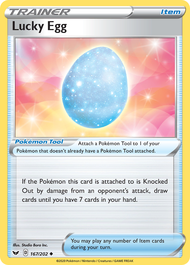 Lucky Egg (167/202) [Sword & Shield: Base Set] | North Game Den