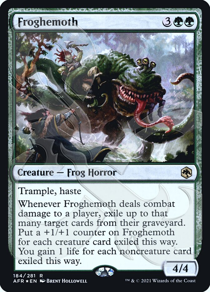 Froghemoth (Ampersand Promo) [Dungeons & Dragons: Adventures in the Forgotten Realms Promos] | North Game Den