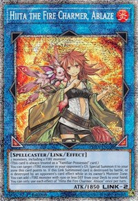 Hiita the Fire Charmer, Ablaze (Starlight Rare) [PHRA-EN100] Starlight Rare | North Game Den