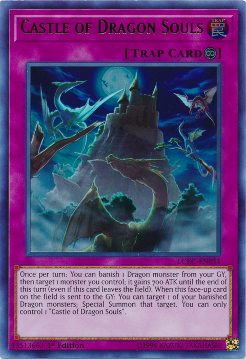 Castle of Dragon Souls [LCKC-EN051] Ultra Rare | North Game Den
