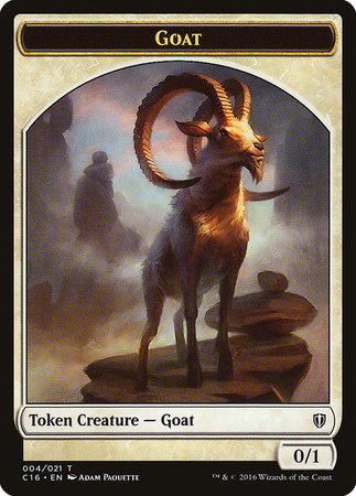 Goat // Thopter Double-sided Token [Commander 2016 Tokens] | North Game Den