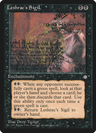 Leshrac's Sigil [Ice Age] | North Game Den