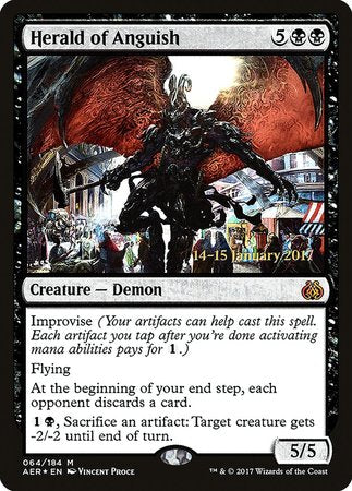 Herald of Anguish [Aether Revolt Promos] | North Game Den