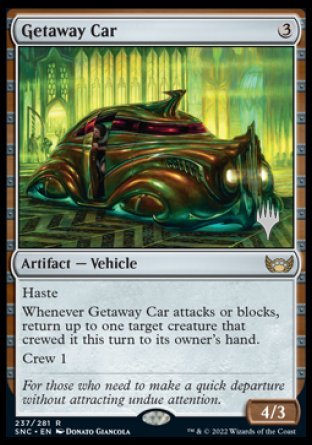 Getaway Car (Promo Pack) [Streets of New Capenna Promos] | North Game Den