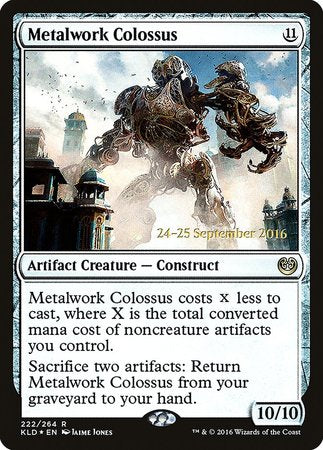 Metalwork Colossus [Kaladesh Promos] | North Game Den