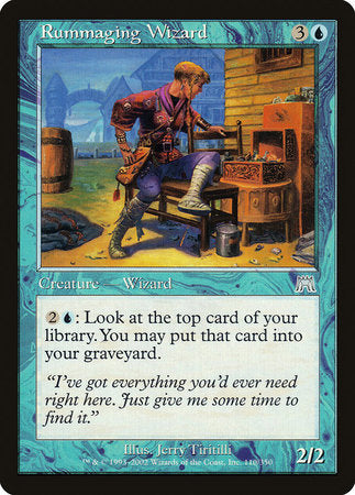 Rummaging Wizard [Onslaught] | North Game Den