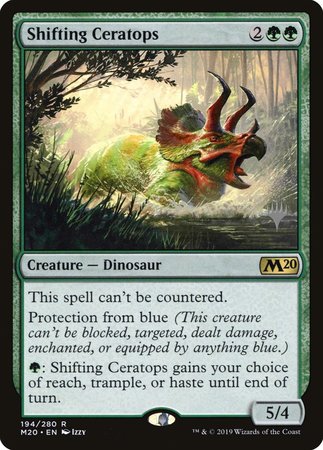 Shifting Ceratops [Core Set 2020 Promos] | North Game Den