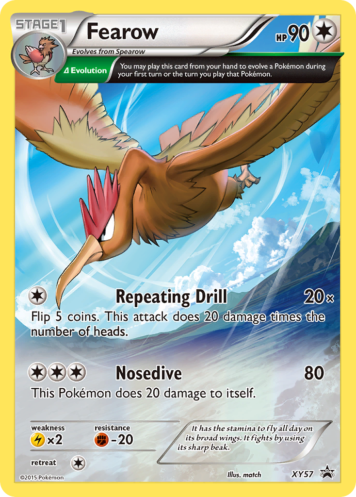 Fearow (XY57) [XY: Black Star Promos] | North Game Den