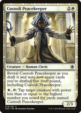 Custodi Peacekeeper [Conspiracy: Take the Crown] | North Game Den