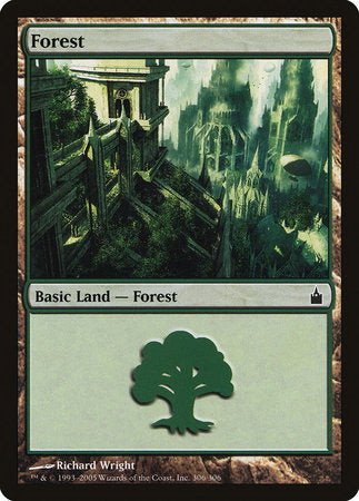 Forest (306) [Ravnica: City of Guilds] | North Game Den