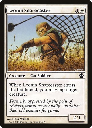 Leonin Snarecaster [Theros] | North Game Den