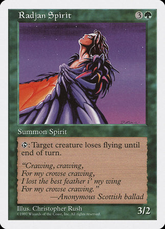 Radjan Spirit [Fifth Edition] | North Game Den