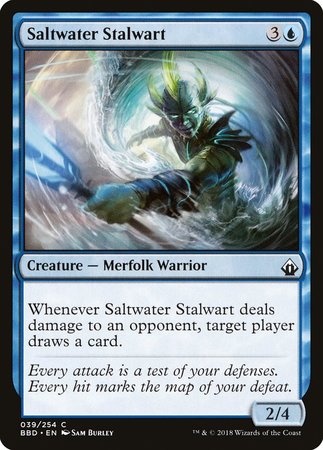 Saltwater Stalwart [Battlebond] | North Game Den