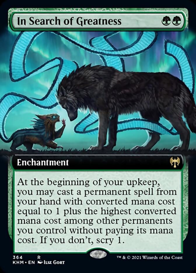 In Search of Greatness (Extended Art) [Kaldheim] | North Game Den